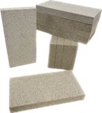 10 x Fire bricks fire brick firebrick firebricks 230x114mm Vermiculite Villager