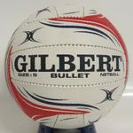 Gilbert Netball BULLET Ball - Training / Match Ball - Sz 5 Overprint Ex Display