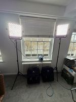 Lite Panel Astra 1x1 Ep LED Photography, Filming, Photo Studio Lighting Kit X2