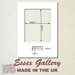 Picture & Photo Frame Mounts with Plaque Aperture Ideal for Signed Photos