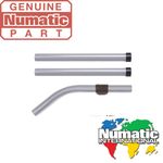 Numatic Henry, James Or Charles Genuine Aluminium  3 Piece 32mm Tube Set 601054