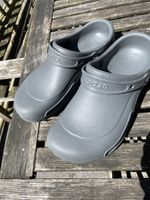 Crocs BISTRO Unisex Mens Womens Croslite Work Clogs Non-Slip Grey M 11
