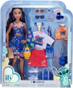 Disney ILY 4ever Fashion Dolls Stitch Inspired multi Outfit 15 Pieces +