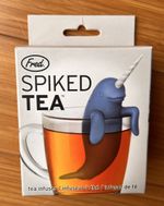 NARWHAL TEA STRAINER Fred Spiked Tea Novelty Strainer Retired Rare SUPER CUTE