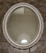 Oval Lovely Vintage Style Classic Looking  Mirror 23"× 17" See Photo's 