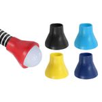5Pcs Golf Ball Retriever Rubber Golf Ball Suction Cup Grabber 5 Color