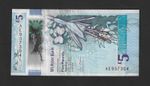 Ulster Polymer £5 Sterling Banknote AE937304