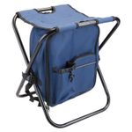 Rucksack Cooler Stool 20 Litres Max Load 110Kg Blue