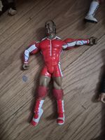 Wrestling Action Figure Figures - Red & White Outfit Wrestling Figure Toy