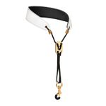 Professional Saxophone Neck Strap Leather Padded Harness Alto Tenor Soprano