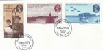 WWII Liberation GB Guernsey Used (b) 1970 ON PIECE (150200)