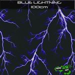 ROLLED - BLUE LIGHTNING - Hydrographics Film Hydro Dipping Transfer Graphic UK
