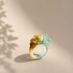 Carved Jade Ring/18.5MM