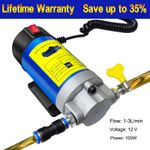 12V Electric Car Diesel Engine Oil Change Transfer Extractor Suction Syphon Pump