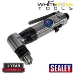 Sealey Air Angle Drill Ø10mm Reversible Action Workshop Garage Air Tool
