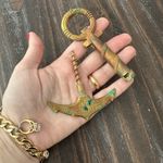 Collectible Corkscrew Rare Vintage Anchor Soviet Union Voronezh Brass Wine Opene