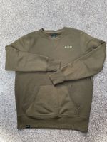 Men’s ESP Medium Fishing Jumper Top Pullover Carp Green Long Sleeve Size M Top