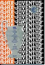 EUROPEAN CUP FINAL 1973 Ajax v Juventus - HIGH QUALITY FULL REPRINT PROGRAMME