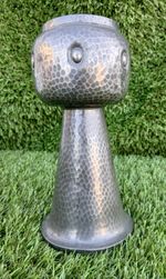 ANTIQUE DON PEWTER  1265 VASE HAMMERED FINISH ARTS AND CRAFTS 20.5cm