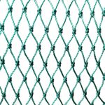 Pond Bird Netting Protection Duty  Knitted Green No Tangle Mesh for Leaves