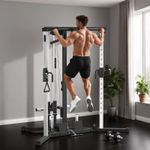 Home Gym Machine, 15-Position Adjustable Workout Station for Upper Body