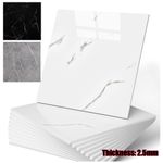 12-60x Self Adhesive Marble Effect Vinyl Tiles Flooring Kitchen Bathroom 30*30cm