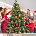10M (33Ft) Chunky Tinsel Christmas Tree Decoration Xmas Garland Celebrations UK