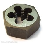 BSF Hexagon Die Nuts British Made Quality Choose Your Size 3/16" - 1" Diameters