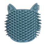 Blue Reusable Pet Grooming Comb Silicone Cat Self Board