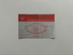 Manchester United v Aston Villa 1991 Match Ticket Stub 