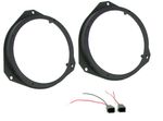 Front Door Speaker Adaptor Spacers Rings Kit For Vauxhall Astra H 165mm 6.5"