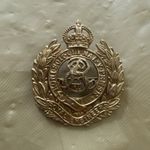Bb344- Edward VII Royal Engineers Officers Cap Badge 