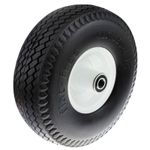 Puncture-Proof Tyre 260mm for Wheelbarrows Hand Truck Garden Cart-80kg Load