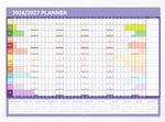 2026 -2027 Academic Wall Planner A1  A2 A3 Full Year Calendar Home Office Work