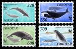 WWF - 1990 - Whales - MNH - Faroe Islands - SG196/9