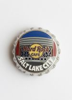 Hard Rock Cafe Salt Lake City 2006 Limited Edition 500 Bottle Cap Pin NEW