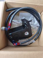 Roger Clarke Subaru Impreza Oil Catch Can re-powder-coated in black.
