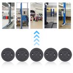 5Pcs Rubber Lift Arm Pads for 2 Post Auto Truck Hoist, Lift Pad for Auto Lift