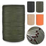 100M 300FT 4mm 9 Strand Core 550 Paracord Parachute Cord Camping Tent Rope Color