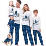 NEW Family Matching Christmas Pyjamas Adult Kids Xmas Nightwear Pajamas Pjs Set