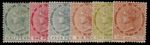 TOBAGO QV SG20-24c, 1885-96 complete set, M MINT. Cat £65+