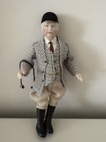 Doll House Miniature Sporting Gentlemen Figure