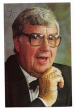 Frank Carson. Northern Irish Comedian. Signed Photo