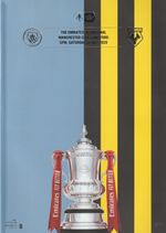 * 2019 FA CUP FINAL PROGRAMME - MAN CITY v WATFORD *