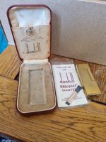 Vintage 1962 Fine Barley Gold Plated Dunhill Rollagas With Box