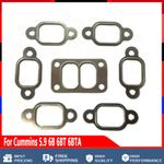 For Cummins 5.9 6B 6BT 6BTA DAF 45 55 Case IH Exhaust Manifold Turbo Gasket Set