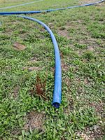 40 mtrs of 3" internal dia water pipe used once