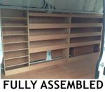 Citroen Relay Van Shelving Racking LWB L3 Plywood System Case Storage Unit