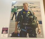 Val Kilmer Signed 16x20 Top Gun "Iceman" Photo Autograph Auto JSA COA