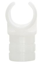 Awning POLE C Clip 7/8" 22mm - White Nylon - 109124